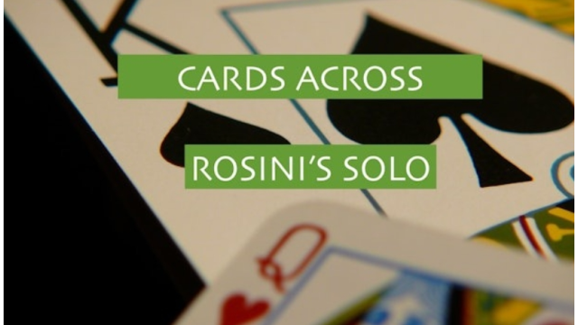 Paul Rosini’s SOLO, A Card in Flight by Steve Valentine - Magic DVDs