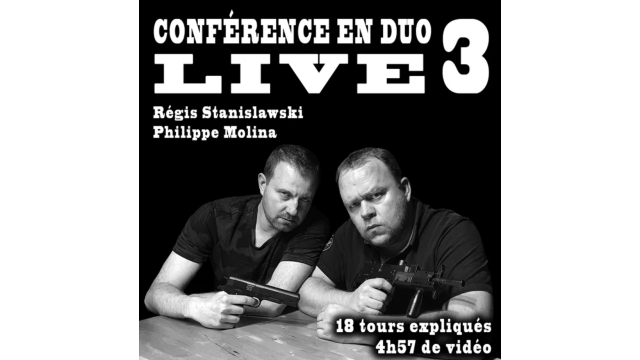 Philippe Molina & Stanislawski - Conférence Live en Duo N°3 (2022-04-28) - Card Tricks