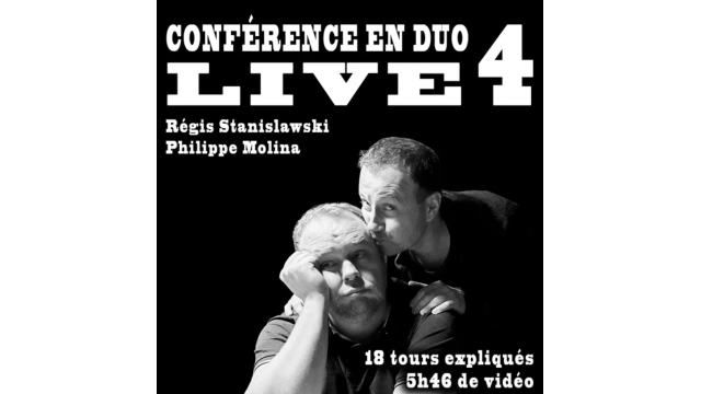 Philippe Molina & Stanislawski - Conférence Live en Duo N°4 (2023-02-24) - Card Tricks