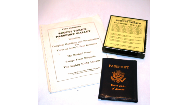Scotty York - Passport Wallet - Magic Ebooks