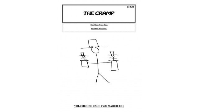 The Cramp: Volume 1, Number 2 by Dale A. Hildebrandt - Magic Ebooks