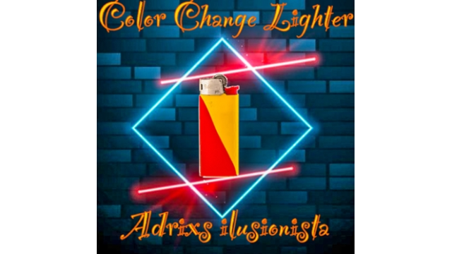 Adrixs - Color Change Lighter - Magic DVDs