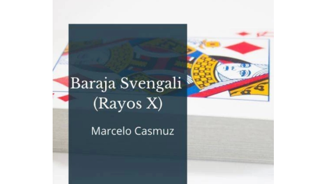 Marcelo Casmuz - Baraja Rayos X (Svengali Deck) - Magic DVDs