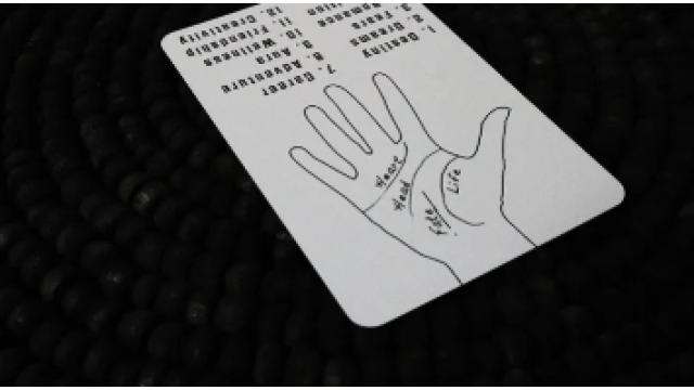 David Alnwick – Palm Reader Card - Magic DVDs