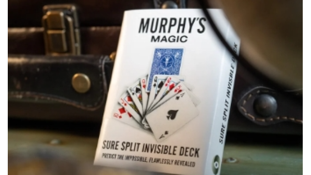 Murphy’s Magic – Sure-Split Invisible Deck - Magic DVDs