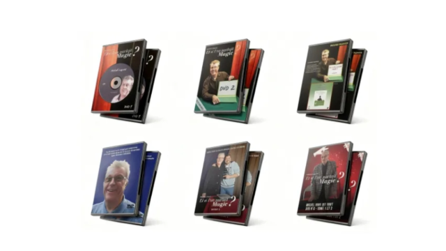 Et si l'on parlait Magie by Michel Lageois Vol 1-6 (French) - Close-Up Tricks & Street Magic