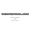 Unconventional Book by Jonah Babins and Ben Train ( Instant Download ) Unconventional Book by Jonah Babins and Ben Train ( Instant Download )