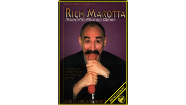 STAND-UP COMEDY MAGIC VIDEO (RICH MAROTTA) - Magic DVDs