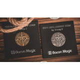 BOW AND ARROW COIN GOLD (Gimmick and Online Instructions) by Bacon Magic BOW AND ARROW COIN GOLD (Gimmick and Online Instructions) by Bacon Magic