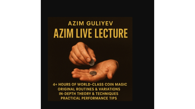 Azim Guliyev – Azim LIVE Lecture - Magic DVDs