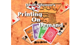 Printing on Demand by David Solomon Printing on Demand by David Solomon