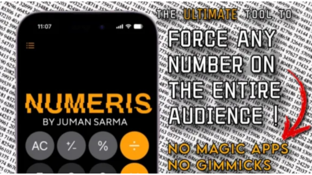 NUMERIS by Juman Sarma - Magic DVDs