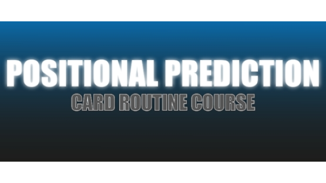 Craig Petty - Positional Prediction - Magic DVDs