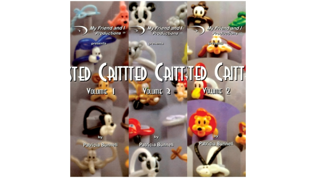 Patricia Bunnell - Twisted Critters (1-3) (ISO) - Magic DVDs