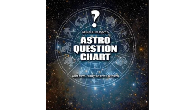 Gerald Kosky - Astro Question Chart - Instructions - Magic Ebooks