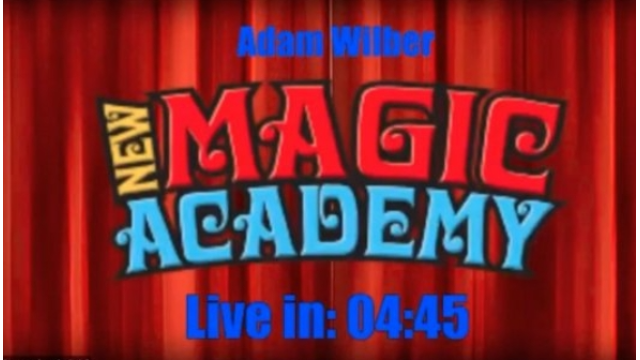 Adam Wilber - New Magic Academy Lecture (2022-09-12) - Magic DVDs