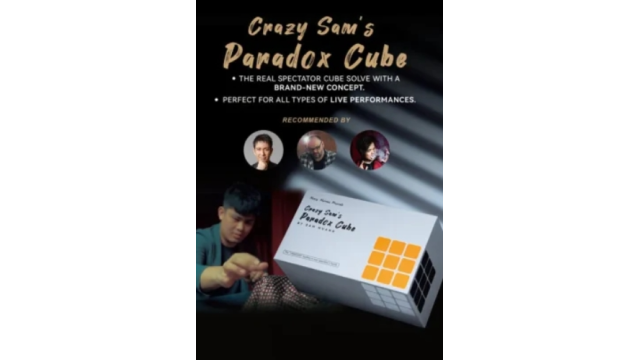 Paradox Cube by Crazy Sam & Henry Harrius - Magic DVDs