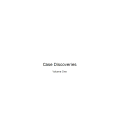 Nathan Newman - Case Discoveries Vol. 1 Nathan Newman - Case Discoveries Vol. 1
