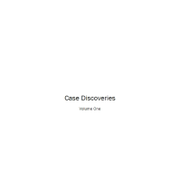 Nathan Newman - Case Discoveries Vol. 1