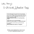 Luke Dancy - 5 O'Clock Shadow Pass Luke Dancy - 5 O'Clock Shadow Pass