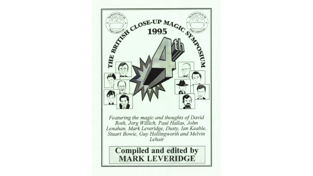 Mark Leveridge - 4th British Close-up Magic Symposium (1995) - Magic Ebooks