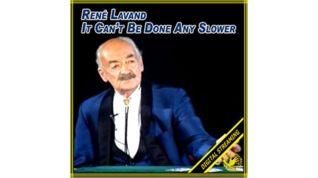 René Lavand - It Can't Be Done Any Slower - Magic DVDs