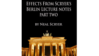 Neal Scryer - Berlin Lecture Notes Part Two