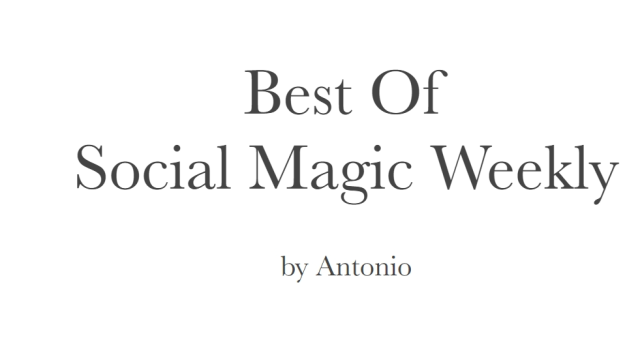 Best of Social Magic Weekly - Magic Ebooks