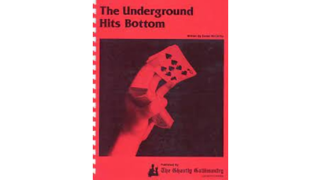 Daniel Mccarthy - The Underground Hits Bottom - Magic Ebooks