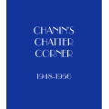 Jack Chanin - Chanin's Chatter Corner Jack Chanin - Chanin's Chatter Corner