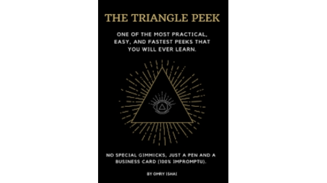 Omry Ishai - The Triangle Peek (TTP) - Magic Ebooks