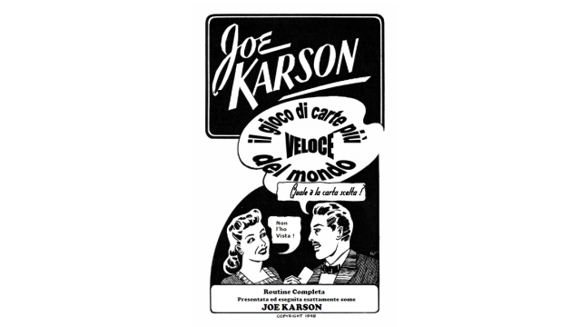 Joe Karson - Il gioco più veloce del mondo (in Italian) - Magic Ebooks