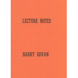 Barry Govan - Lecture Notes