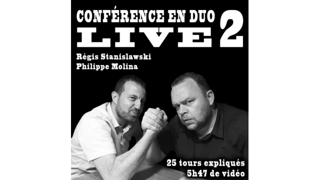 Philippe Molina & Stanislawski - Conférence Live en Duo N°2 (2021-07-09) - Card Tricks