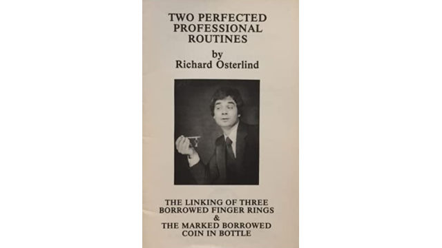 Richard Osterlind - Two Perfected Professional Routines - Magic Ebooks