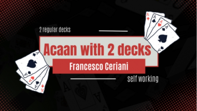 Francisco Ceriani - ACAAN with 2 decks - Magic DVDs