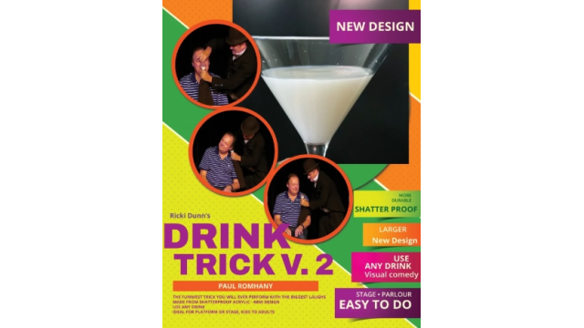 Ricki Dunn Drink Trick V.20 by Paul Romhany - Magic DVDs