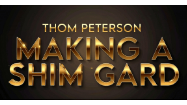 Making A Shim Card By Thom Peterson - Card Tricks