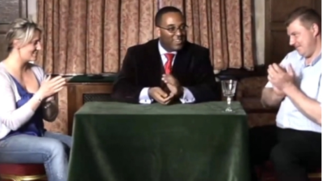 Coins Through Table by Michael Vincent - Money & Coin Tricks