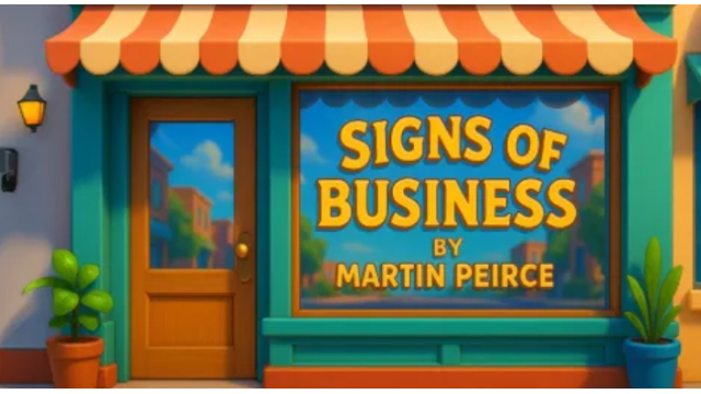 Martin Peirce - Signs Of Business - 2025