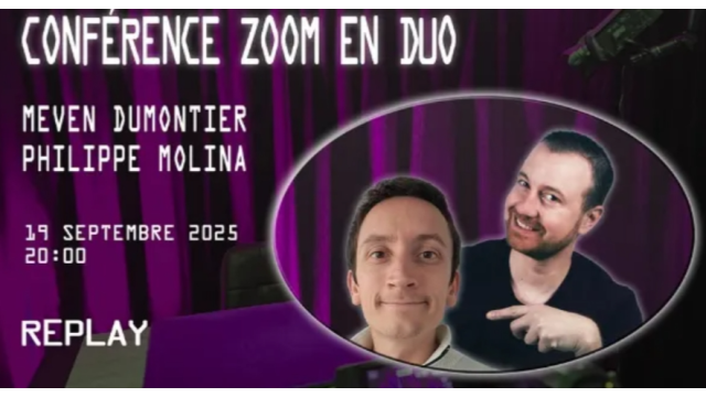 Meven Dumontier & Philippe Molina – Conference ZOOM - Magic DVDs
