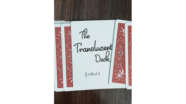 The Translucent Deck by Utkarsh J. - Magic Ebooks The Translucent Deck by Utkarsh J. - Magic Ebooks