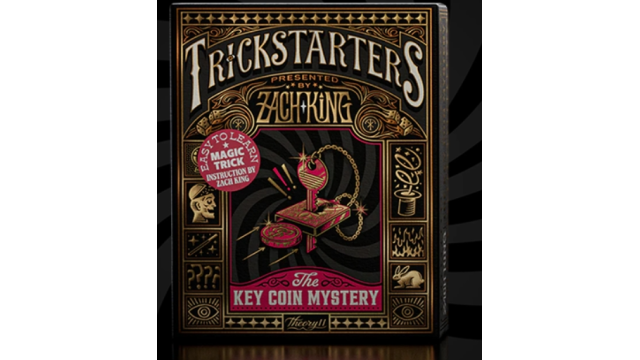 TrickStarters The Key Coin Mystery by Zach Kind - Magic DVDs TrickStarters The Key Coin Mystery by Zach Kind - Magic DVDs