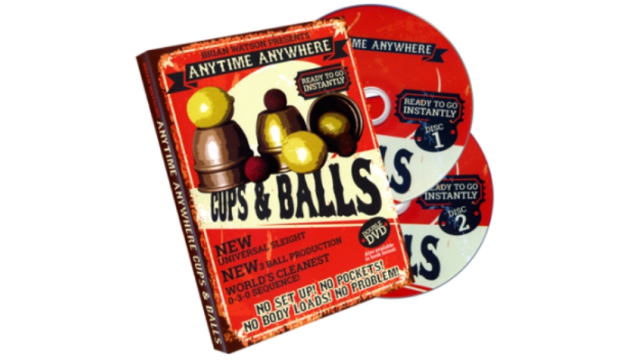 Anytime Anywhere Cups & Balls by Brian Watson - Cups & Balls & Eggs & Dice Magic