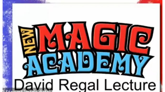 David Regal - New Magic Academy Lecture (June 2020) - Magic DVDs