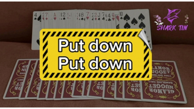 Shark Tin and JJ team - Put Down - Card Tricks