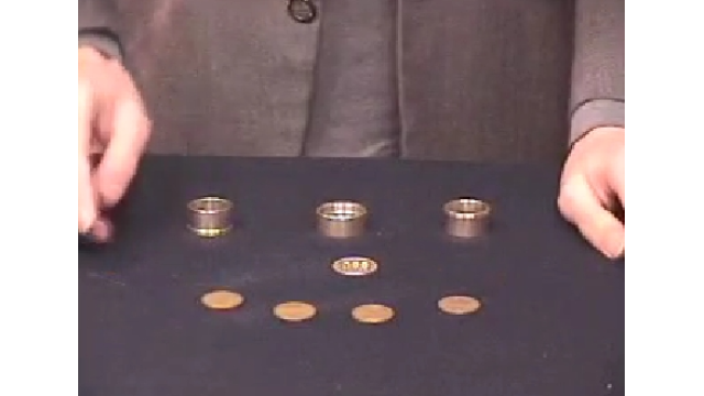 Kreis Magic - Coin Thru Coin - Money & Coin Tricks