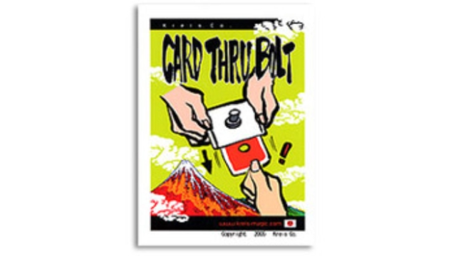 Kreis Magic - Card Thru Bolt - Magic DVDs