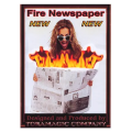 Fire Newspaper by Tora Magic Fire Newspaper by Tora Magic