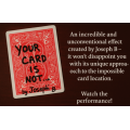Your Card is Not by Joseph B Your Card is Not by Joseph B